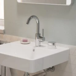 Hansgrohe Zesis S Einhebel-Waschtischarmatur 210 CoolStart Mit Schwenkauslauf Ohne Ablaufgarnitur -Megabad Verkäufe hansgrohe badarmaturen zesis waschtisch einhebel waschtischarmatur 13969683