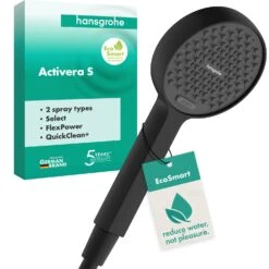 Hansgrohe Activera Select S Handbrause 95 2 Strahlarten Wassersparend -Megabad Verkäufe hansgrohe brausenprogramm handbrausen activera select 95 14010305