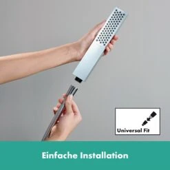 Hansgrohe Pulsify E Stabhandbrause 100 1 Strahlart EcoSmart+ -Megabad Verkäufe hansgrohe brausenprogramm handbrausen pulsify stabhandbrause 100 11081716