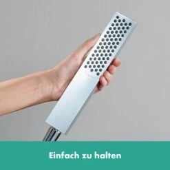 Hansgrohe Pulsify E Stabhandbrause 100 1 Strahlart EcoSmart+ -Megabad Verkäufe hansgrohe brausenprogramm handbrausen pulsify stabhandbrause 100 11081938