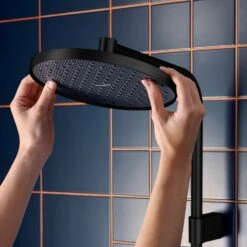 Hansgrohe Activera S Duschsystem 240 1 Strahlart Wassersparend Mit Wannenthermostat Ecostat Fine -Megabad Verkäufe hansgrohe brausenprogramm showerpipe activera duschsystem 240 14011363