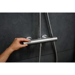 Hansgrohe Pulsify S Puro Duschsystem 260 1 Strahlart, Mit Ecostat Fine Und Duschkopf 3 Strahlarten -Megabad Verkäufe hansgrohe brausenprogramm showerpipe pulsify puro duschsystem 13509556