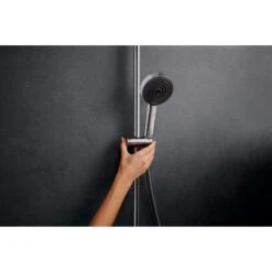 Hansgrohe Pulsify S Puro Duschsystem 260 1 Strahlart, Mit Ecostat Fine Und Duschkopf 3 Strahlarten -Megabad Verkäufe hansgrohe brausenprogramm showerpipe pulsify puro duschsystem 13509611