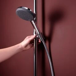 Hansgrohe Raindance Alive S Puro Duschsystem 300 Rund, 1 Strahlart Wassersparend, Mit Ecostat Element -Megabad Verkäufe hansgrohe brausenprogramm showerpipe raindance alive puro 13953015