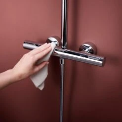 Hansgrohe Raindance Alive S Puro Duschsystem 300 Rund, 1 Strahlart Wassersparend, Mit Ecostat Element -Megabad Verkäufe hansgrohe brausenprogramm showerpipe raindance alive puro 13953108