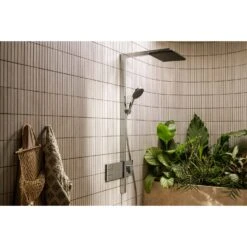 Hansgrohe Raindance Alive Q Duschsystem 210/340 Softcube, 2 Strahlarten Wassersparend, Mit ShowerSelect Comfort -Megabad Verkäufe hansgrohe brausenprogramm showerpipe raindance alive q 13955072