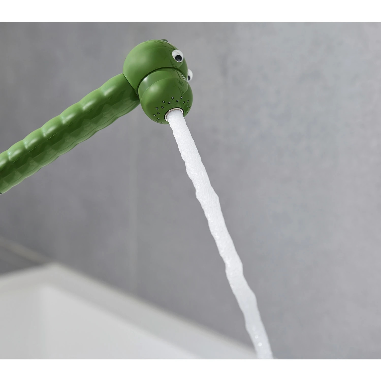 Hansgrohe Jocolino Kinderhandbrause "Krokodil" Mit 2 Strahlarten 5 Hansgrohe Jocolino Kinderhandbrause "Krokodil" Mit 2 Strahlarten – Bild 3