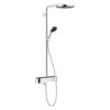 Hansgrohe Pulsify Showerpipe 260 1 Strahlart, Mit Wannenthermostat, Mit Shower Tablet Select 400 -Megabad Verkäufe hansgrohe pulsify brause showerpipe 260 1 4782614