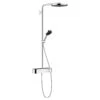 Hansgrohe Pulsify Showerpipe 260 1 Strahlart, Mit Shower Tablet Select 400 -Megabad Verkäufe hansgrohe pulsify brause showerpipe 260 1 4857011