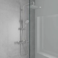 Hansgrohe Vernis Shape Duschsystem 230 1 Jet Mit Brausethermostat 11 Hansgrohe Vernis Shape Duschsystem 230 1 Jet Mit Brausethermostat -Megabad Verkäufe hansgrohe vernis shape dusche duschsystem 230 8731775