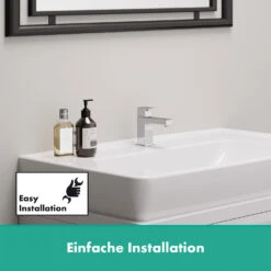 Hansgrohe Vernis Shape Standventil 70 Für Kaltwasser, Ohne Ablaufgarnitur -Megabad Verkäufe hansgrohe vernis shape waschtisch standventil 70 12209803