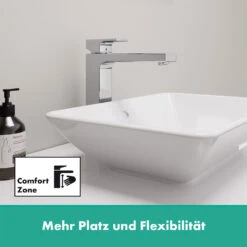 Hansgrohe Vernis Shape Waschtischarmatur 190 Mit Zugstangen-Ablaufgarnitur -Megabad Verkäufe hansgrohe vernis shape waschtisch waschtischarmatur 190 12209401