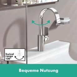 Hansgrohe Vivenis Einhebel-Waschtischarmatur 210 Mit Zugstangen-Ablaufgarnitur, Mit Schwenkauslauf -Megabad Verkäufe hansgrohe vivenis waschtisch einhebel waschtischarmatur 210 13761915