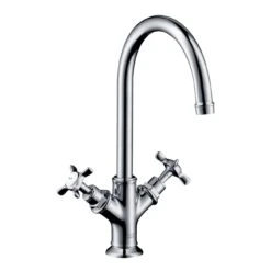 AXOR Montreux Zweigriff-Waschtischarmatur Ohne Zugstange