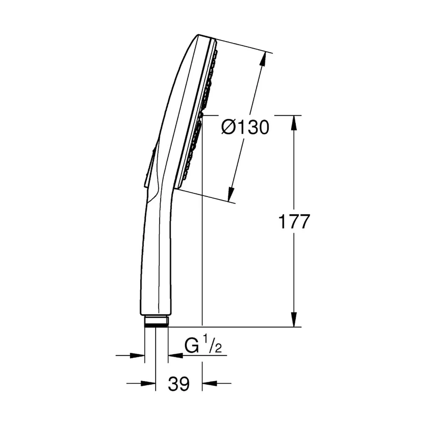GROHE SmartActive Handbrause, 3 Strahlarten 5 GROHE SmartActive Handbrause, 3 Strahlarten – Bild 3