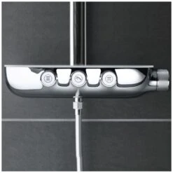 GROHE Rainshower Duschsystem SmartControl 360 Duo Mit Thermostatbatterie -Megabad Verkäufe hersteller grohe duschsysteme rainshower rainschower smartcontrol 993105