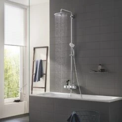GROHE Euphoria SmartControl Duschsystem 260 Mono Mit Thermostat-Wannenbatterie 12 GROHE Euphoria SmartControl Duschsystem 260 Mono Mit Thermostat-Wannenbatterie -Megabad Verkäufe hersteller grohe euphoria duschsysteme smartcontrol 260 2046616