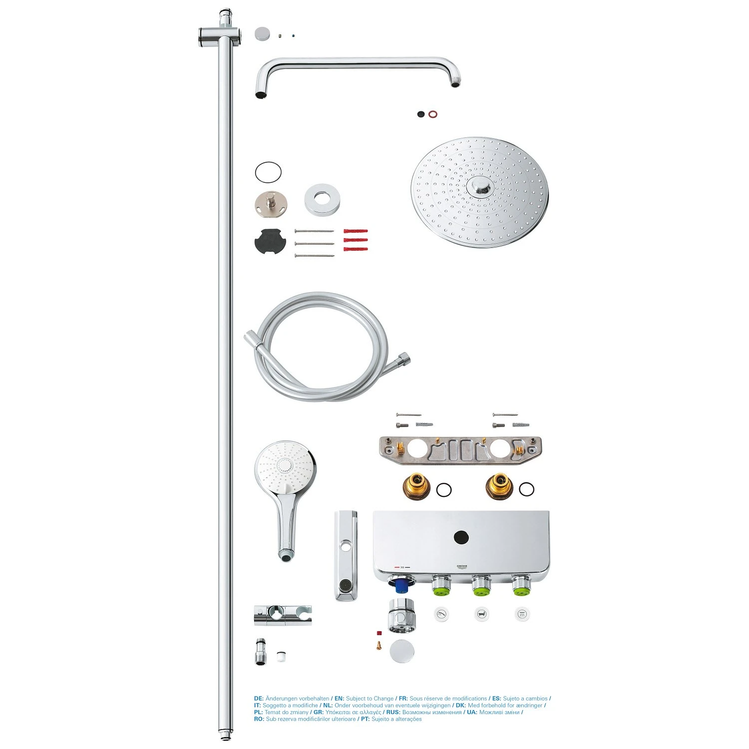 GROHE Euphoria SmartControl Duschsystem 260 Mono Mit Thermostat-Wannenbatterie 11 GROHE Euphoria SmartControl Duschsystem 260 Mono Mit Thermostat-Wannenbatterie – Bild 9