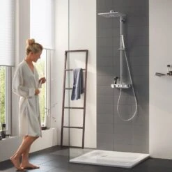 GROHE Euphoria SmartControl System 310 Cube Duo -Megabad Verkäufe hersteller grohe euphoria duschsysteme smartcontrol 310 2046658