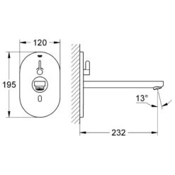 GROHE Eurosmart CE Infrarot-Elektronik Für Waschtisch -Megabad Verkäufe hersteller grohe eurosmart ce infrarot elektronik 997695