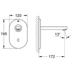 GROHE Eurosmart Cosmopolitan E Bluetooth Infrarot-Elektronik Für Waschtisch -Megabad Verkäufe hersteller grohe eurosmart cosmopolitan waschtisch bluetooth 997696