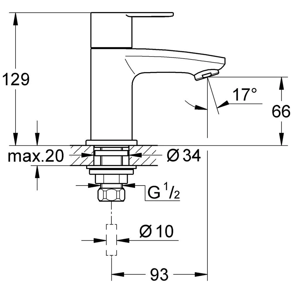 GROHE Eurostyle C Standventil 4 GROHE Eurostyle C Standventil – Bild 2