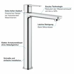 GROHE Lineare Neu Einhand-Waschtischbatterie XL-Size -Megabad Verkäufe hersteller grohe lineare neu waschtisch einhand 2338381