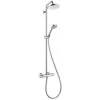 Hansgrohe Croma 220 Showerpipe Mit Brausearm 40 Cm, Schwenkbar 1 Hansgrohe Croma 220 Showerpipe Mit Brausearm 40 Cm, Schwenkbar -Megabad Verkäufe hersteller hansgrohe axor pharo brausenprogramm brausesets 1124056