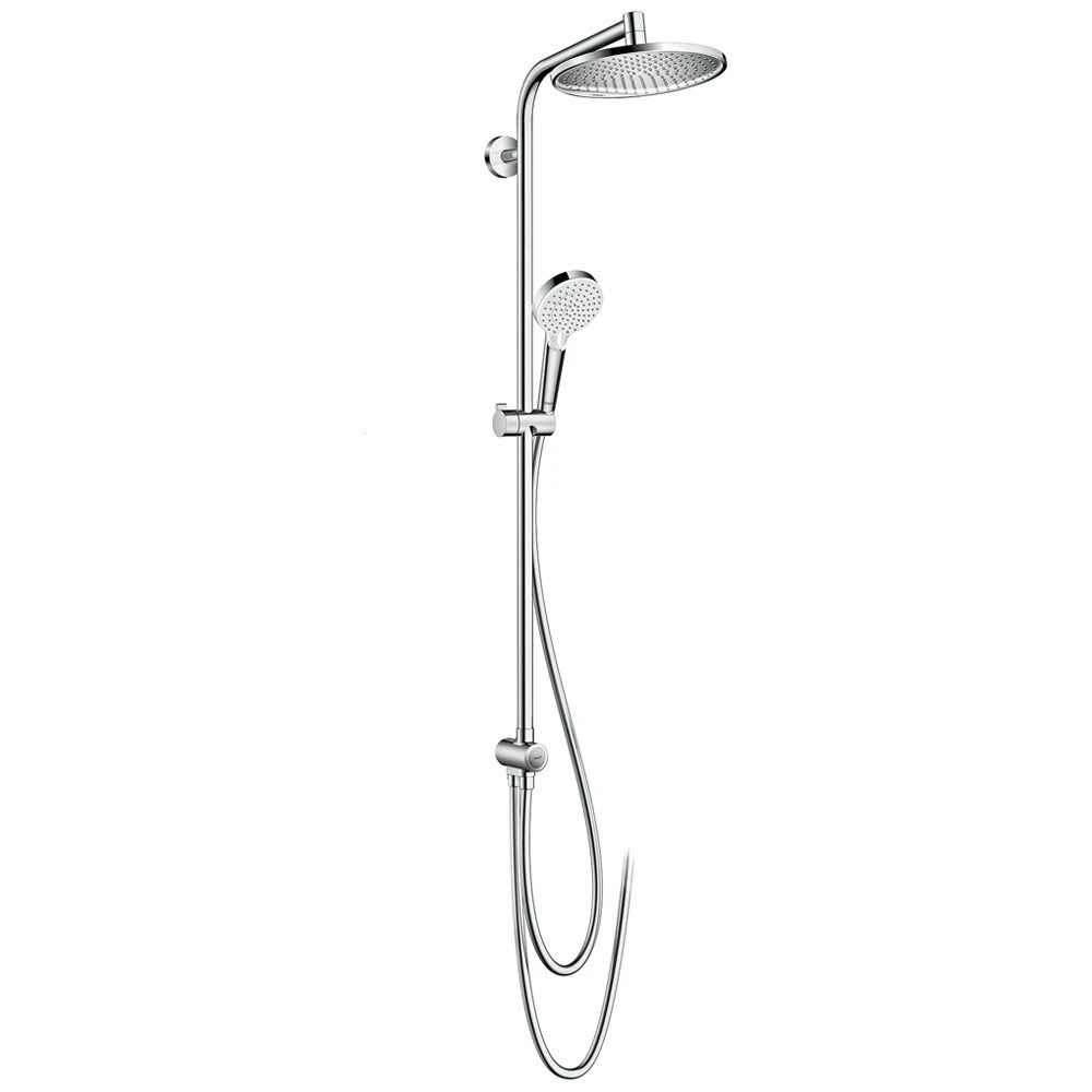 Hansgrohe Crometta S 240 1jet Showerpipe Reno EcoSmart 3 Hansgrohe Crometta S 240 1jet Showerpipe Reno EcoSmart