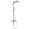 Hansgrohe Crometta E 240 1jet Showerpipe EcoSmart -Megabad Verkäufe hersteller hansgrohe brausenprogramm showerpipe crometta 240 1210349