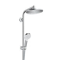 Hansgrohe Crometta S 240 1 Jet Showerpipe Wanne -Megabad Verkäufe hersteller hansgrohe brausenprogramm showerpipe crometta 240 1210513