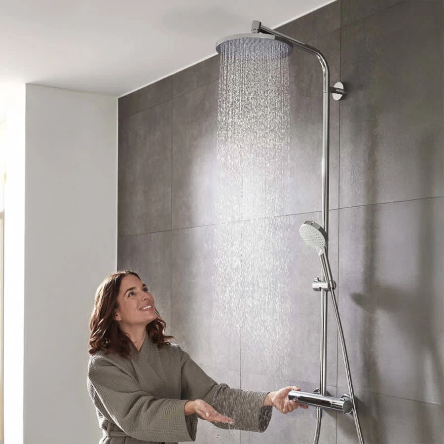 Hansgrohe Crometta S 240 1jet Showerpipe Reno EcoSmart 6 Hansgrohe Crometta S 240 1jet Showerpipe Reno EcoSmart – Bild 4