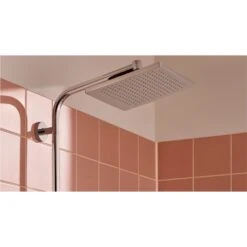 Hansgrohe Crometta E 240 1jet Showerpipe -Megabad Verkäufe hersteller hansgrohe brausenprogramm showerpipe crometta 240 13918350