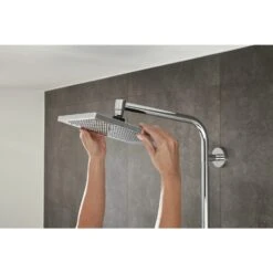 Hansgrohe Crometta E 240 1jet Showerpipe -Megabad Verkäufe hersteller hansgrohe brausenprogramm showerpipe crometta 240 13918353