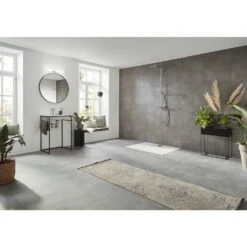 Hansgrohe Crometta E 240 1jet Showerpipe -Megabad Verkäufe hersteller hansgrohe brausenprogramm showerpipe crometta 240 13918358