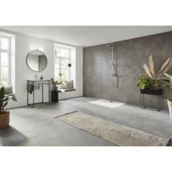 Hansgrohe Crometta E 240 1jet Showerpipe EcoSmart 13 Hansgrohe Crometta E 240 1jet Showerpipe EcoSmart -Megabad Verkäufe hersteller hansgrohe brausenprogramm showerpipe crometta 240 13918742