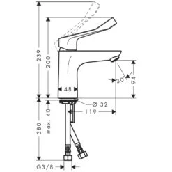 Hansgrohe Focus Care Einhebel-Waschtischmischer 100, Ohne Ablaufgarnitur 5 Hansgrohe Focus Care Einhebel-Waschtischmischer 100, Ohne Ablaufgarnitur -Megabad Verkäufe hersteller hansgrohe focus care waschtisch einhebel 1124662