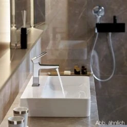 Hansgrohe Metropol Einhebel-Waschtischmischer 100 Mit Hebelgriff Und Push-Open Ablaufgarnitur Für Handwaschbecken -Megabad Verkäufe hersteller hansgrohe metropol waschtisch einhebel waschtischmischer 1351253