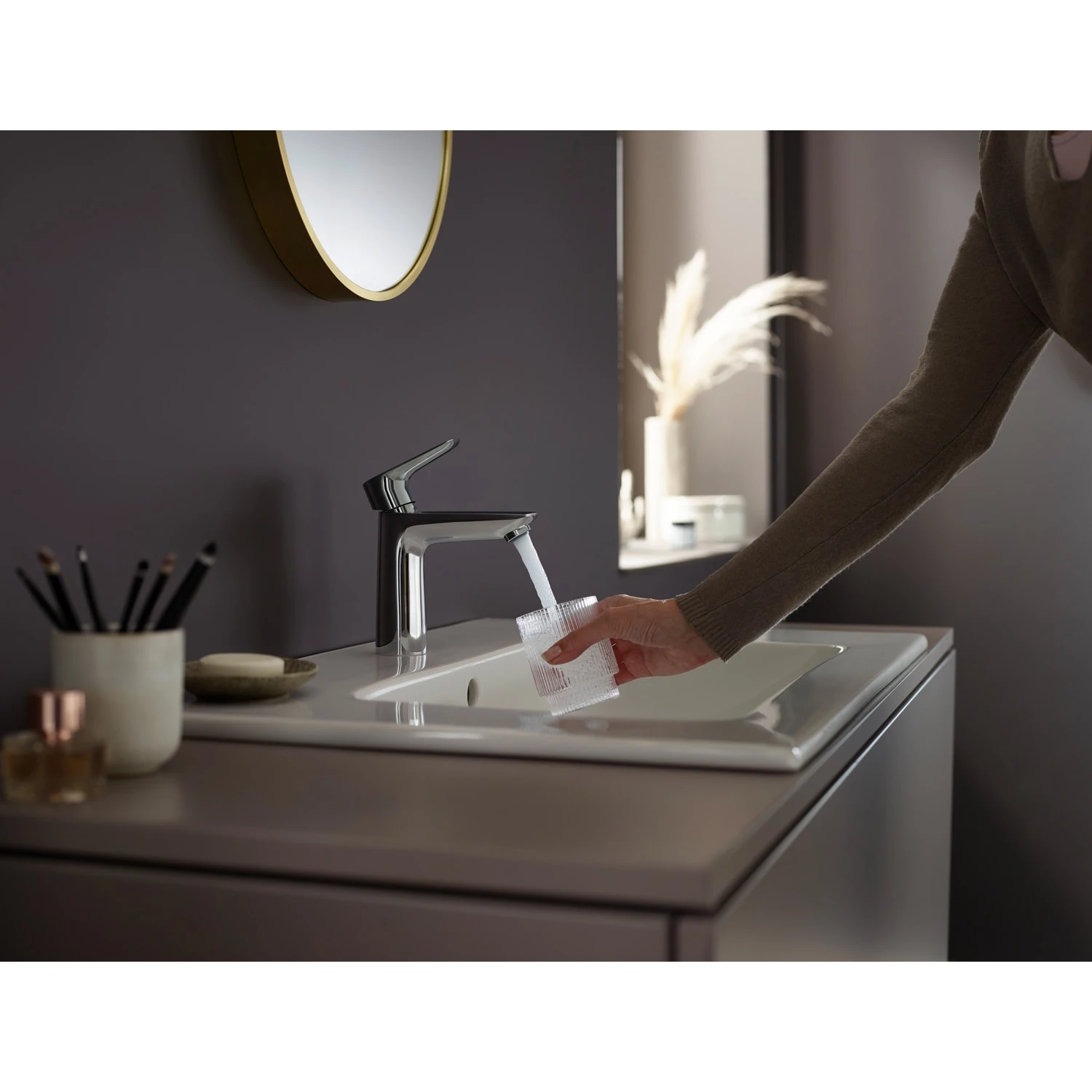 Hansgrohe Talis E Einhebel-Waschtischmischer 110 Mit Push-Open-Ablaufgarnitur 10 Hansgrohe Talis E Einhebel-Waschtischmischer 110 Mit Push-Open-Ablaufgarnitur – Bild 8