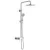 HSK Aquaswitch Shower-Set RS 200 Mix Mit Einhebelmischer Und Kopfbrause Rund 40 Cm -Megabad Verkäufe hersteller hsk duschsysteme duschpaneele aquaswitch 200 753791