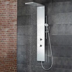 HSK Lavida Plus Duschpaneel Mit Schwallfunktion, Für Wandmontage