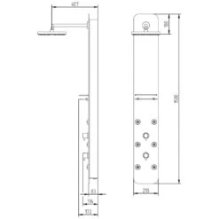 HSK Softcube Duschpaneel Kopfbrause Flach, Rund 30 Cm 11 HSK Softcube Duschpaneel Kopfbrause Flach, Rund 30 Cm -Megabad Verkäufe hersteller hsk duschsysteme duschpaneele softcube kopfbrause 1401822