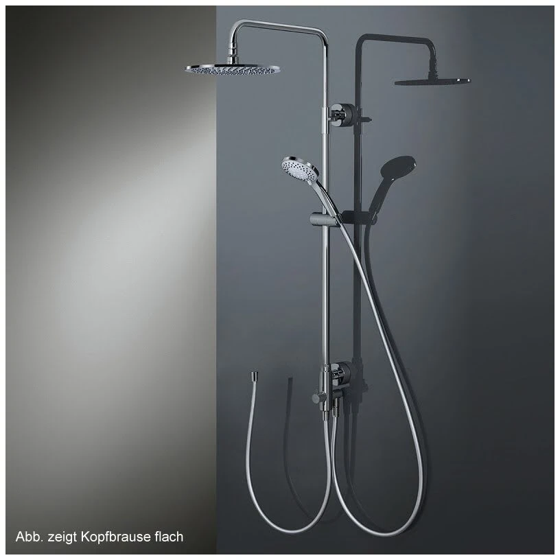 HSK Shower-Set Modell RS 200 Universal, Kopfbrause Superflach, Rund 30 Cm 3 HSK Shower-Set Modell RS 200 Universal, Kopfbrause Superflach, Rund 30 Cm