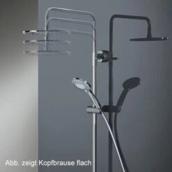 HSK Shower-Set Modell RS 200 Universal, Kopfbrause Superflach, Rund 30 Cm 11 HSK Shower-Set Modell RS 200 Universal, Kopfbrause Superflach, Rund 30 Cm -Megabad Verkäufe hersteller hsk duschsysteme shower set 200 599354
