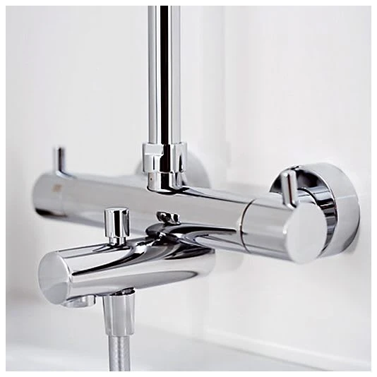 HSK Shower-Set Modell RS 200 Thermostat Für Badewanne, Kopfbrause Flach, Rund 30 Cm 5 HSK Shower-Set Modell RS 200 Thermostat Für Badewanne, Kopfbrause Flach, Rund 30 Cm – Bild 3