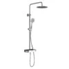 HSK AquaSwitch RS 200 Thermostat Shower-Set, Kopfbrause Superflach Ø 25 Cm -Megabad Verkäufe hersteller hsk duschsysteme shower set 200 684189