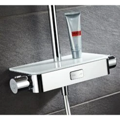 HSK RS Softcube Shower-Set AquaSwitch Mit Thermostat Und Kopfbrause 30 X 20 Cm 10 HSK RS Softcube Shower-Set AquaSwitch Mit Thermostat Und Kopfbrause 30 X 20 Cm -Megabad Verkäufe hersteller hsk duschsysteme shower set softcube 2172730