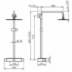 HSK RS Softcube Shower-Set AquaSwitch Mit Thermostat Und Kopfbrause 30 X 20 Cm 12 HSK RS Softcube Shower-Set AquaSwitch Mit Thermostat Und Kopfbrause 30 X 20 Cm -Megabad Verkäufe hersteller hsk duschsysteme shower set softcube 2172736