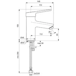 Ideal Standard CeraPlus 2 Waschtischarmatur Ohne Metallablauf 5 Ideal Standard CeraPlus 2 Waschtischarmatur Ohne Metallablauf -Megabad Verkäufe hersteller ideal standard armaturen ceraplus 2 1244399