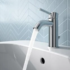 Ideal Standard Ceraline Waschtischarmatur Mit Ablaufgarnitur -Megabad Verkäufe hersteller ideal standard badarmaturen ceraline waschtisch 2742805